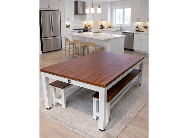 knight shot dinnete dining pool table 7ft. with dining top
