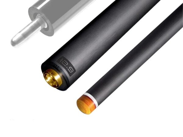 predator revo 12.9 mm billiard cue shaft uni loc qr joint white vault plate