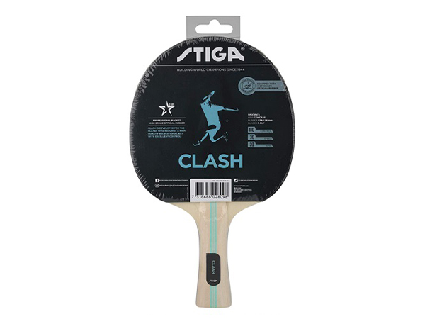 STIGA Clash Hobby Table Tennis Bat 1-Star