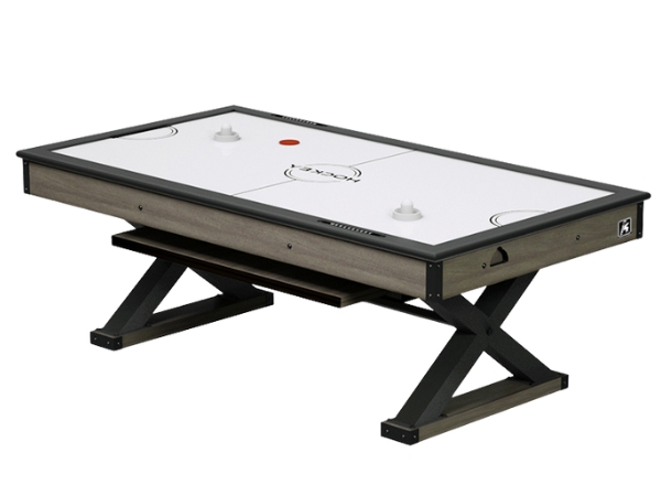 knight shot air hockey table with dining top | 7ft