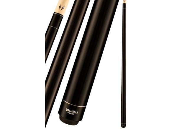 Valhalla VA101 Black Stain Pool Cue – Hard Rock Maple, Metal Rings, 5/16 x 18 Joint