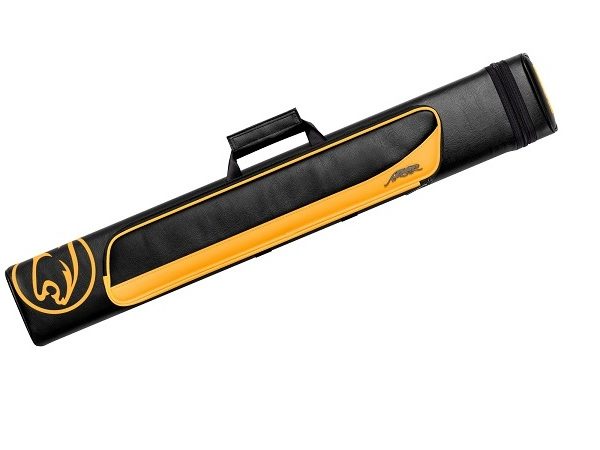 Predator Roadline Black/Yellow Hard Pool Cue Case - 2 Butts x 4 Shafts