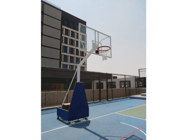 Basketball post movable with safety padding UAE
