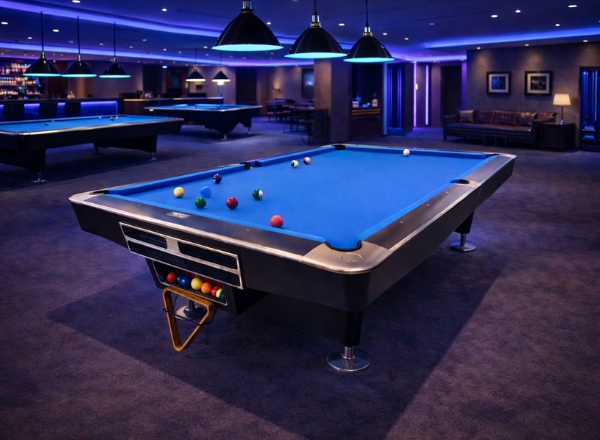 Buy Knight Shot Royal 9ft Tournament Pool Table – Slate + Ball Return ...