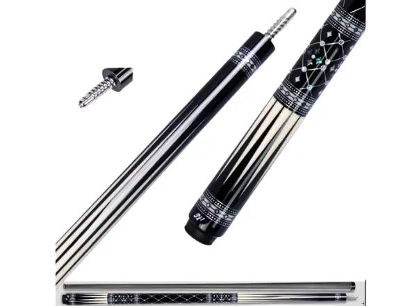 jflowers billiard cue jfs60 07f model no wrap with carbon shaft