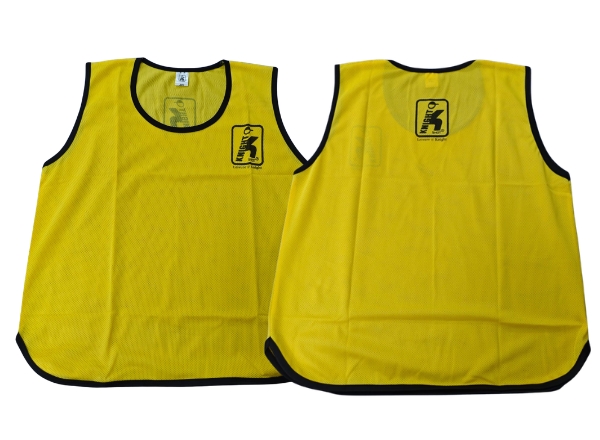 knight shot knitted mesh training bib for junior