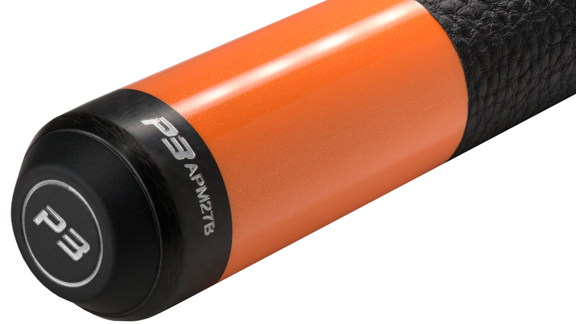 predator p3 revo orange pool cue with leather luxe wrap – uni loc quick releasethe predator p3 revo orange pool cue with leather luxe wrap is engineered for elite level performance, combining a bold gloss metallic flare orange finish with a matte black stripe and predator’s advanced p3 butt construction to deliver maximum stiffness, exceptional feedback, and unmatched consistency, paired with the ultra low deflection revo carbon fiber shaft and uni loc quick release joint for a solid, precise connection, while the leather luxe wrap enhances grip comfort and control, making this cue a powerful choice for competitive players who demand accuracy, stability, and confidence on every shot. 3️⃣ h2: key features • gloss metallic flare orange cue with matte black stripe • revo carbon fiber shaft for ultra low deflection and consistency • carbon collar and butt cap with matte finish • etched p3 logo on the front of the collar • etched predator cat on the front of the butt cap • etched p3 logo and serial number on the back of the butt cap • uni loc quick release joint for fast, secure assembly • uni loc weight cartridge system for precise balance tuning • premium leather luxe wrap for enhanced grip and control • includes revo cleaning towelettes • includes predator microfiber cleaning cloth • predator and revo patches included • limited quantity production 4️⃣ h2: specifications • shaft: revo 11.8mm, 12.4mm, or 12.9mm • shaft length: 29" • tip: predator victory tip (medium) • joint: uni loc quick release • standard weight: 19oz (adjustable approx. 18.5–20.5oz) • weight adjustment: uni loc weight cartridge system in 0.1oz increments • wrap: leather luxe 5️⃣ h2: please note the colors of the products shown in this catalog may vary slightly from the actual product color. our digital images are as accurate as possible. however, different monitors may cause colors to vary slightly.
