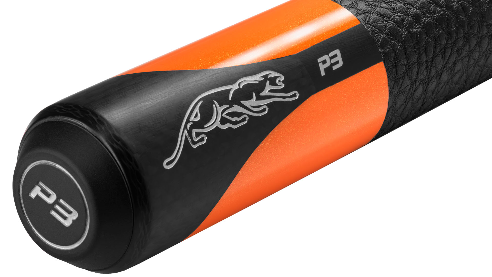 predator p3 revo orange pool cue with leather luxe wrap – uni loc quick releasethe predator p3 revo orange pool cue with leather luxe wrap is engineered for elite level performance, combining a bold gloss metallic flare orange finish with a matte black stripe and predator’s advanced p3 butt construction to deliver maximum stiffness, exceptional feedback, and unmatched consistency, paired with the ultra low deflection revo carbon fiber shaft and uni loc quick release joint for a solid, precise connection, while the leather luxe wrap enhances grip comfort and control, making this cue a powerful choice for competitive players who demand accuracy, stability, and confidence on every shot. 3️⃣ h2: key features • gloss metallic flare orange cue with matte black stripe • revo carbon fiber shaft for ultra low deflection and consistency • carbon collar and butt cap with matte finish • etched p3 logo on the front of the collar • etched predator cat on the front of the butt cap • etched p3 logo and serial number on the back of the butt cap • uni loc quick release joint for fast, secure assembly • uni loc weight cartridge system for precise balance tuning • premium leather luxe wrap for enhanced grip and control • includes revo cleaning towelettes • includes predator microfiber cleaning cloth • predator and revo patches included • limited quantity production 4️⃣ h2: specifications • shaft: revo 11.8mm, 12.4mm, or 12.9mm • shaft length: 29" • tip: predator victory tip (medium) • joint: uni loc quick release • standard weight: 19oz (adjustable approx. 18.5–20.5oz) • weight adjustment: uni loc weight cartridge system in 0.1oz increments • wrap: leather luxe 5️⃣ h2: please note the colors of the products shown in this catalog may vary slightly from the actual product color. our digital images are as accurate as possible. however, different monitors may cause colors to vary slightly.