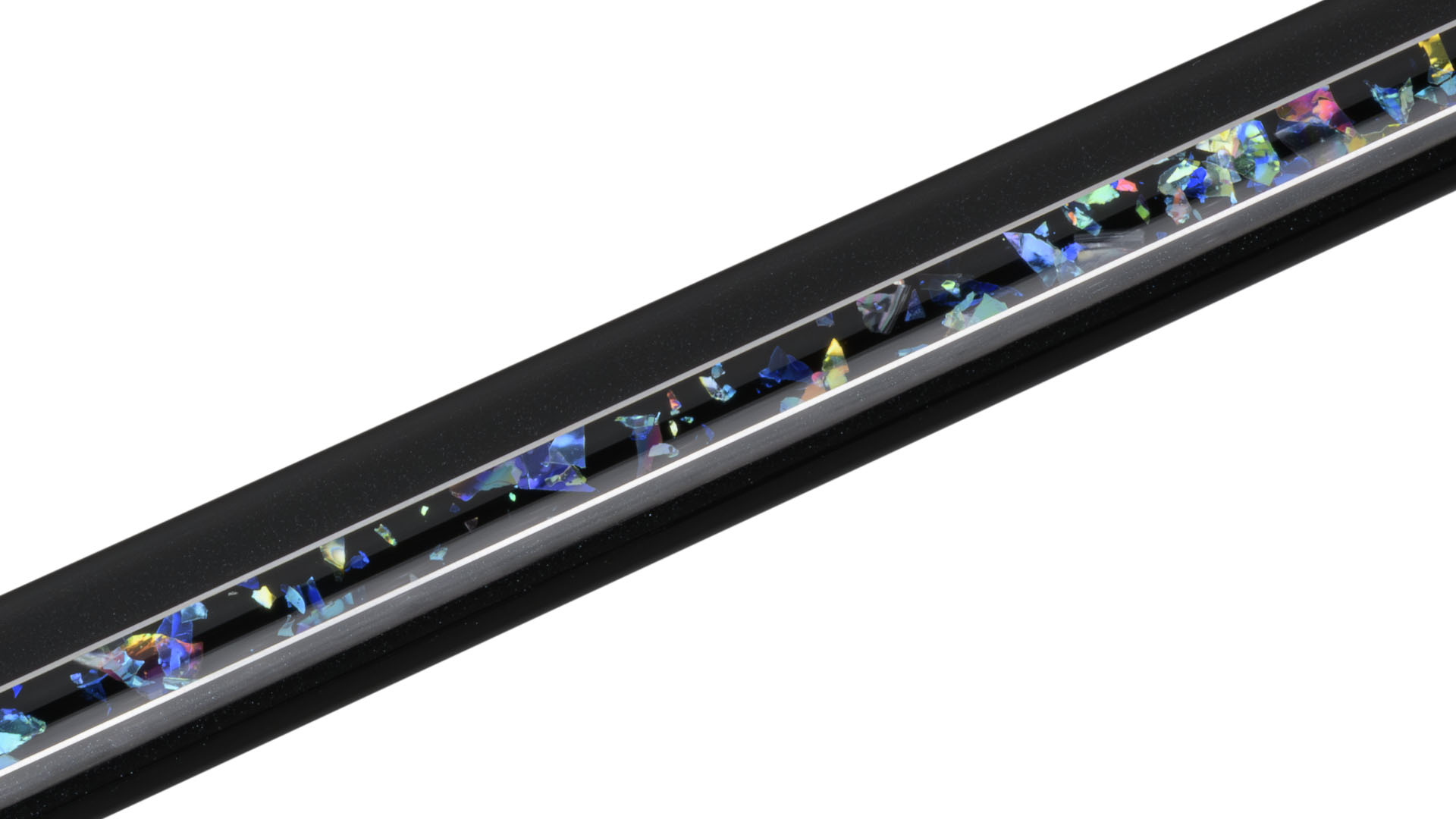 predator p3 galaxy leather luxe pool cue with revo carbon fiber shaft