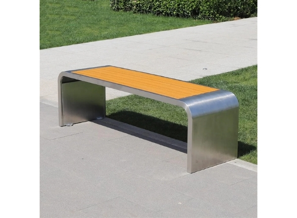 outdoor bench – 150 × 42 × 42 cm spray painted park seating bench