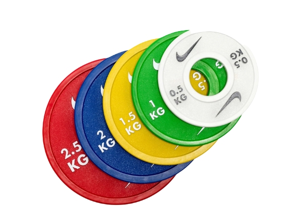 nike strength nike change plates | white / black