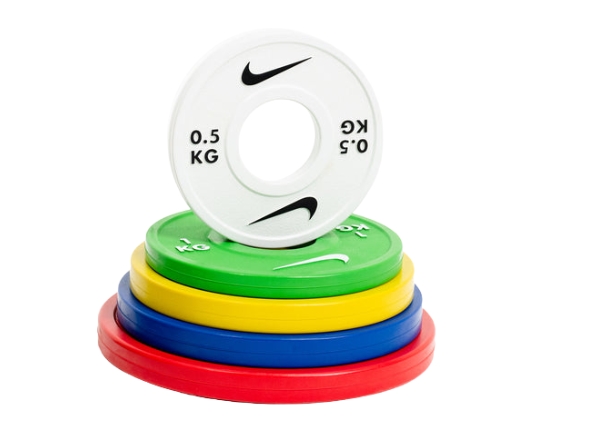 Nike Strength Change Plates colour coded precision weight plates