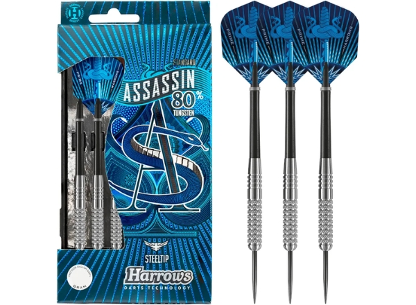 harrows assassin regular steel tip dart 25g